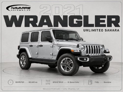 2021 Jeep Wrangler Unlimited Sahara 4x4