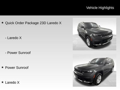 2025 Jeep Grand Cherokee L Laredo X 4x2
