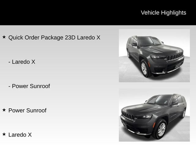 2025 Jeep Grand Cherokee L Laredo X 4x2