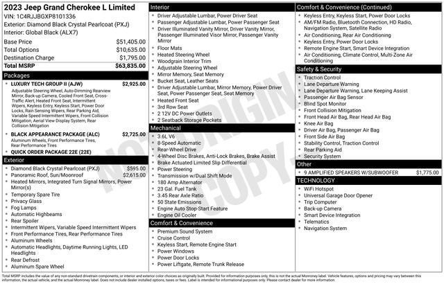 2023 Jeep Grand Cherokee L Limited