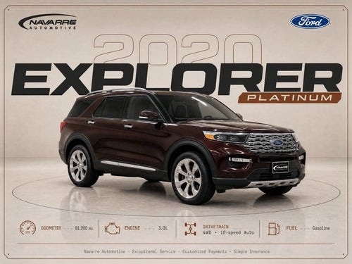 2020 Ford Explorer Platinum