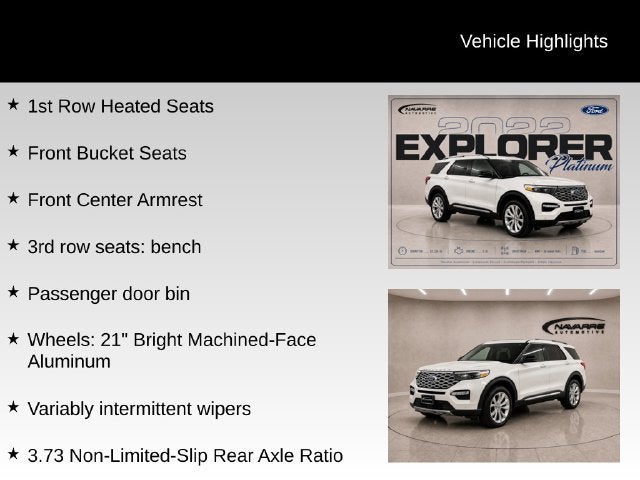 2022 Ford Explorer Platinum
