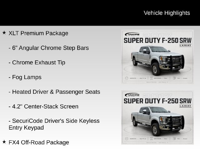 2017 Ford Super Duty F-250 SRW Lariat