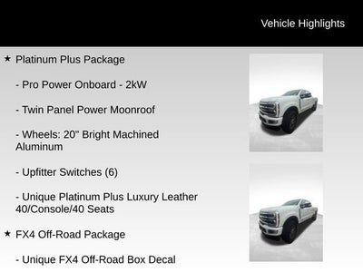 2026 Ford F-250 Platinum