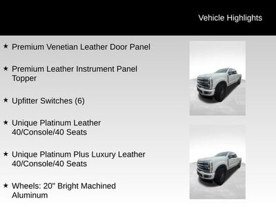 2026 Ford F-250 Platinum