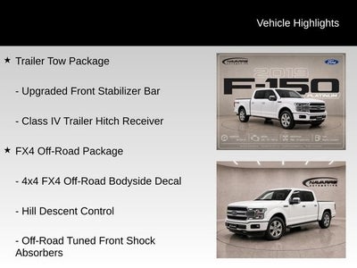 2019 Ford F-150 Platinum