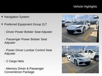 2025 Chevrolet Corvette Stingray 2LT