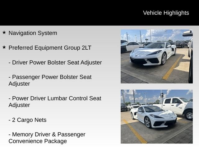 2025 Chevrolet Corvette Stingray 2LT