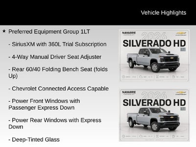 2026 Chevrolet Silverado 2500 HD LT
