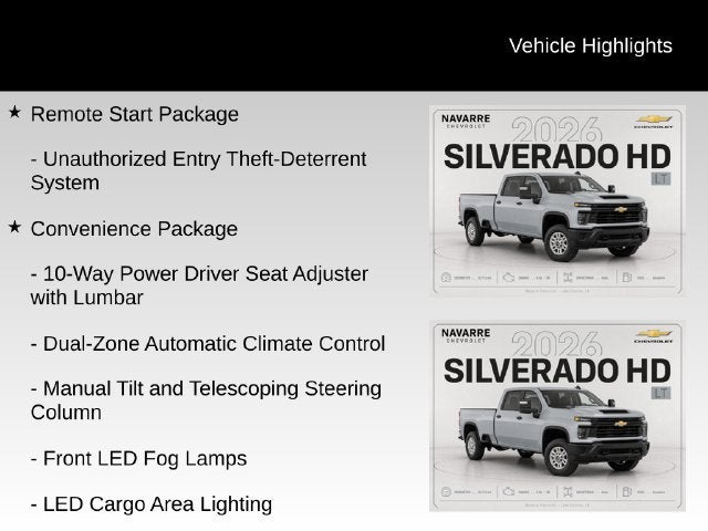 2026 Chevrolet Silverado 2500 HD LT