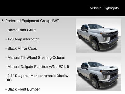 2020 Chevrolet Silverado 2500 HD Work Truck