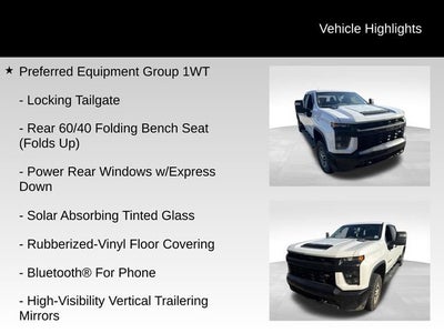 2021 Chevrolet Silverado 2500 HD Work Truck