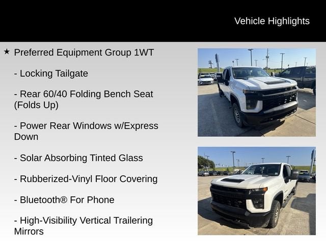 2021 Chevrolet Silverado 2500 HD Work Truck