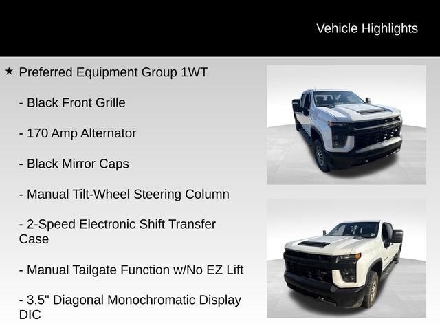 2021 Chevrolet Silverado 2500 HD Work Truck