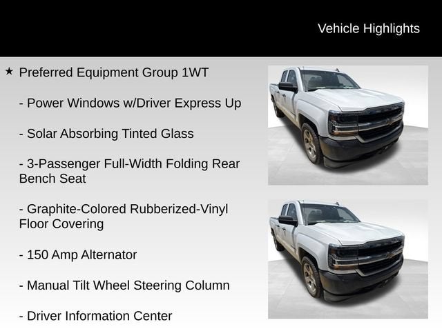 2017 Chevrolet Silverado 1500 Work Truck