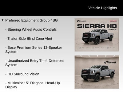 2025 GMC Sierra 2500 HD AT4X
