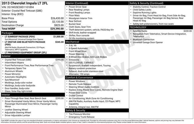 2013 Chevrolet Impala LT