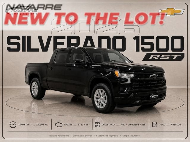 2026 Chevrolet Silverado 1500 RST