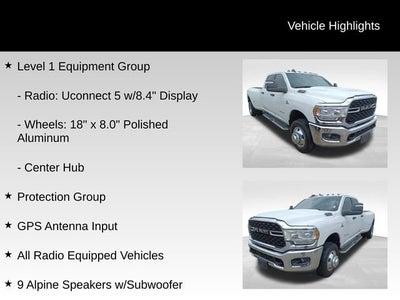2024 RAM 3500 Big Horn Crew Cab 4x4 8' Box
