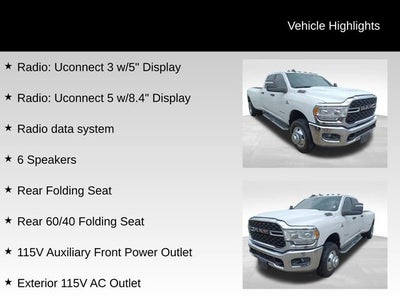 2024 RAM 3500 Big Horn Crew Cab 4x4 8' Box