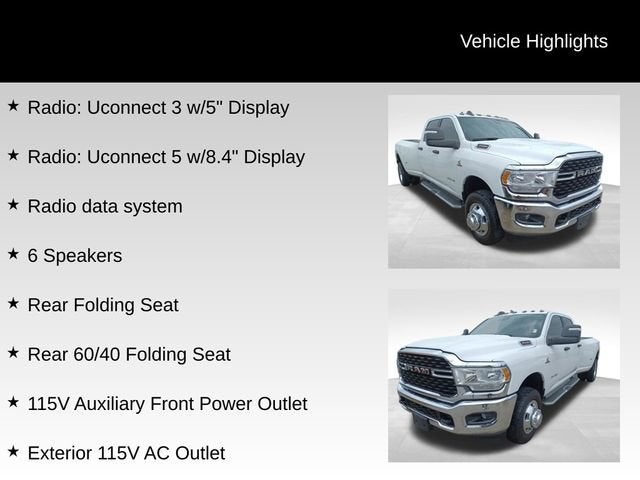 2024 RAM 3500 Big Horn Crew Cab 4x4 8' Box
