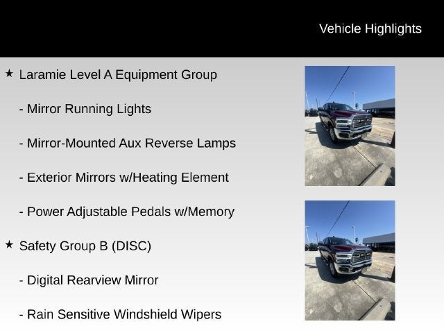 2022 RAM 2500 Laramie Crew Cab 4x4 6'4" Box