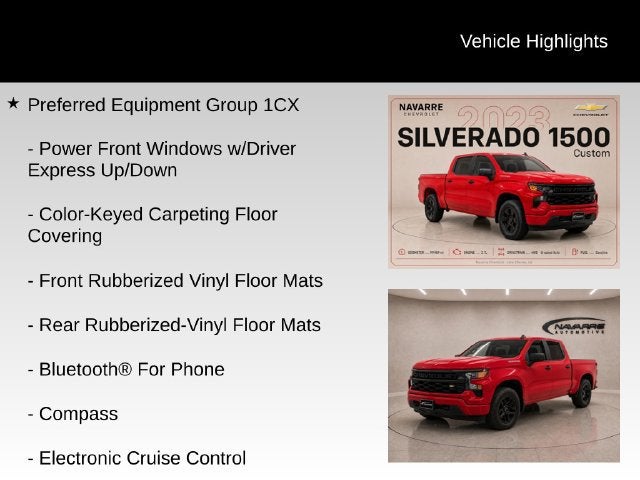 2023 Chevrolet Silverado 1500 Custom