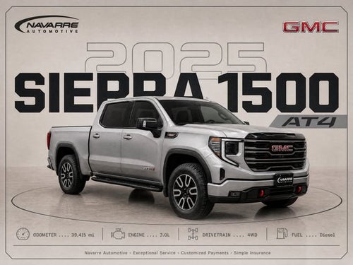 2025 GMC Sierra 1500 AT4