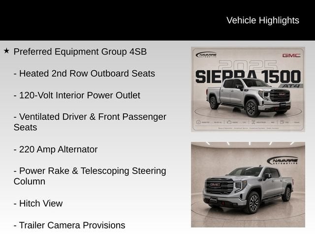 2025 GMC Sierra 1500 AT4