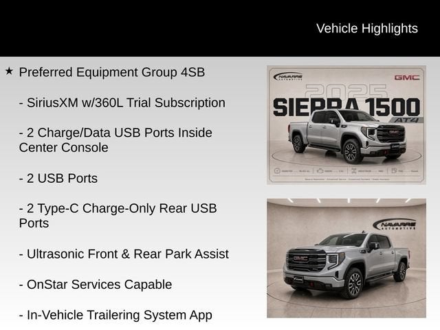 2025 GMC Sierra 1500 AT4