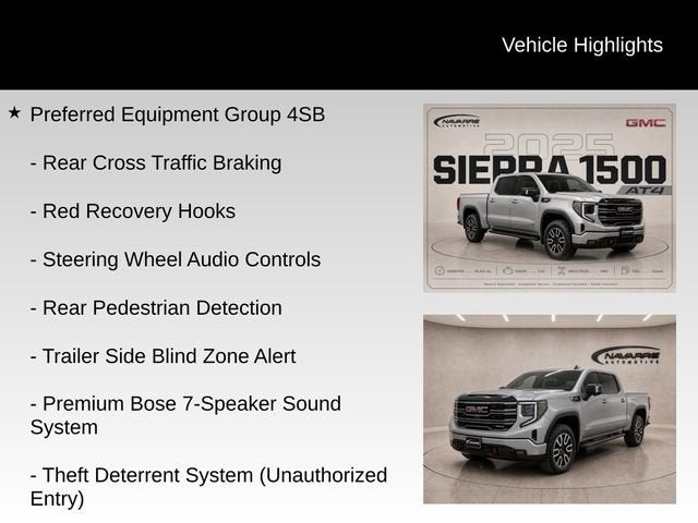 2025 GMC Sierra 1500 AT4