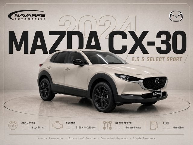 2024 Mazda Mazda CX-30 2.5 S Select Sport