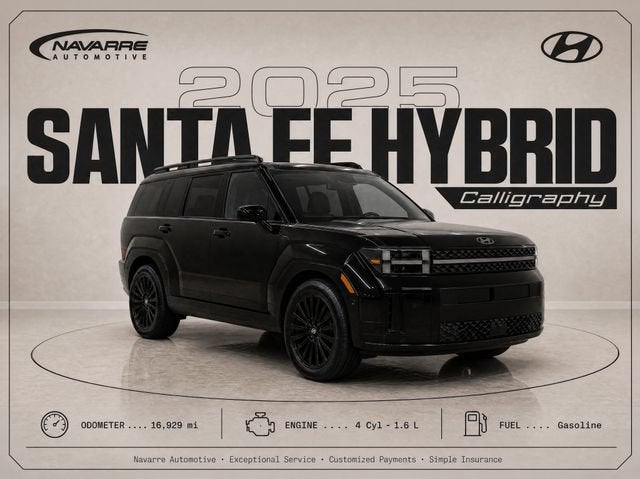 2025 Hyundai Santa Fe Hybrid Calligraphy