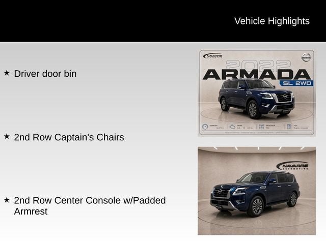 2022 Nissan Armada SL 2WD