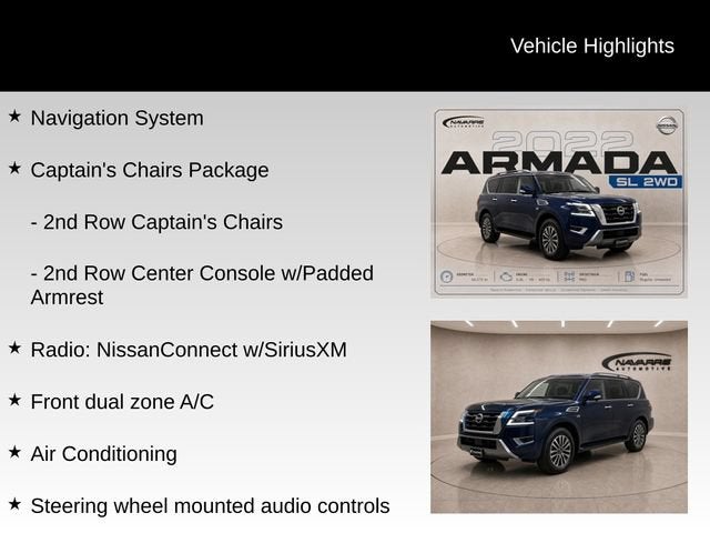 2022 Nissan Armada SL 2WD