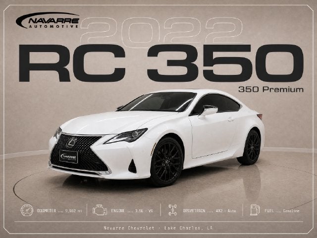 2022 Lexus RC RC 350
