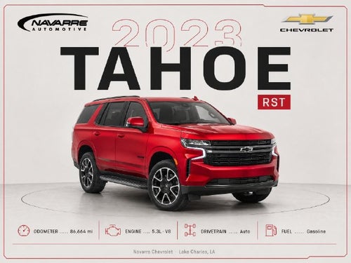 2023 Chevrolet Tahoe RST
