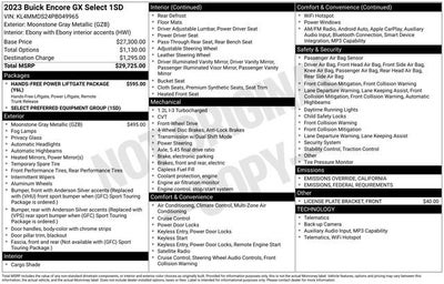 2023 Buick Encore GX Select