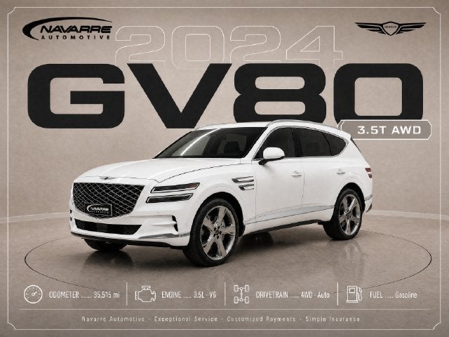2024 Genesis GV80 4DR AWD 3.5