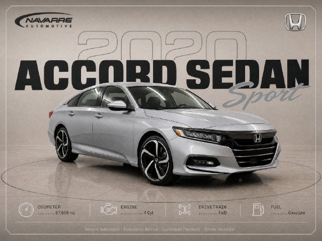 2020 Honda Accord Sedan Sport