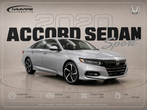 2020 Honda Accord Sedan Sport