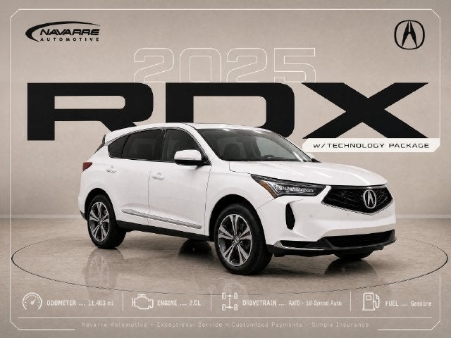 2025 Acura RDX w/Technology Package