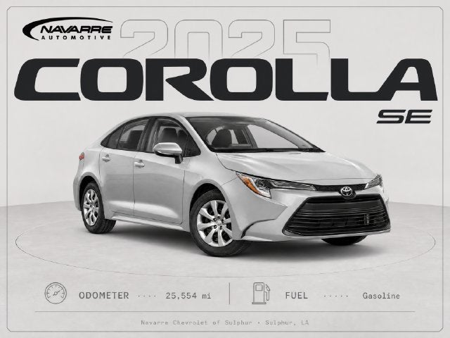 2025 Toyota Corolla SE
