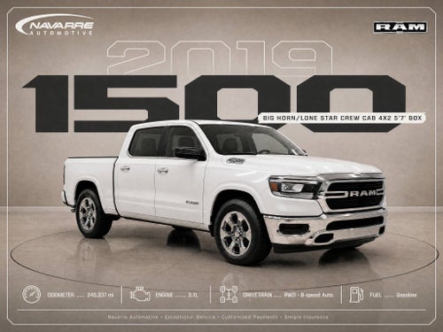 2019 RAM 1500 Big Horn/Lone Star Crew Cab 4x2 5'7' Box