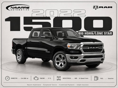 2022 RAM 1500 Big Horn/Lone Star