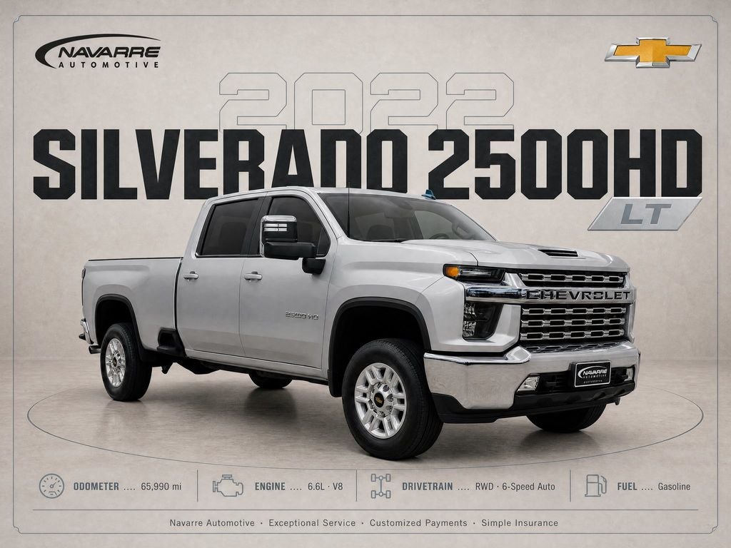 2022 Chevrolet Silverado 2500HD 2WD Regular Cab Long Bed LT