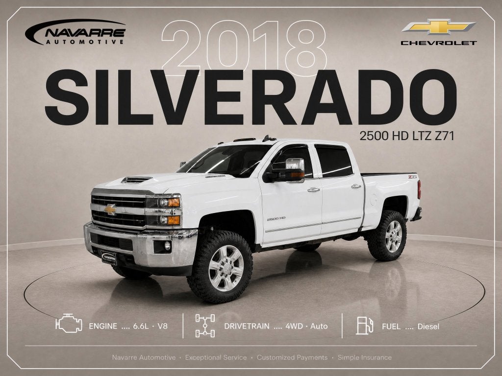 2018 Chevrolet Silverado 2500 HD LTZ