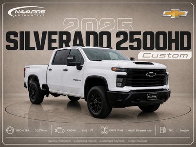 2025 Chevrolet Silverado 2500HD 4WD Double Cab Standard Bed Custom