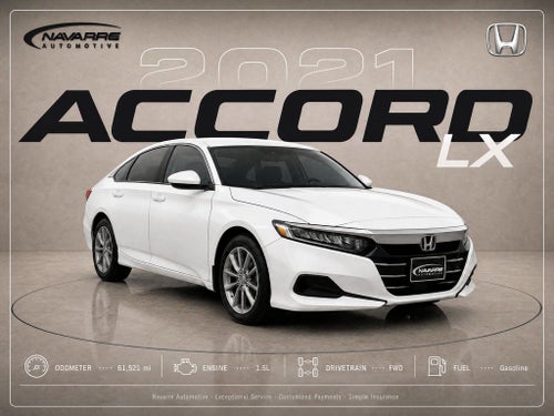 2021 Honda Accord LX
