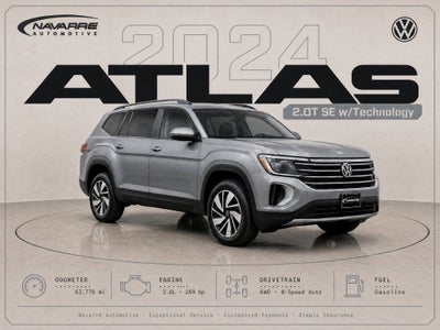 2024 Volkswagen Atlas 2.0T SE w/Technology